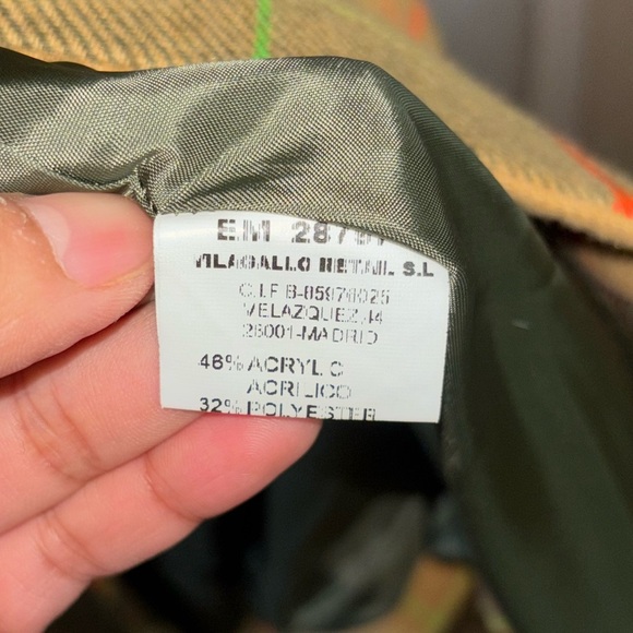 Antrhropologie Vilagallo Multicolor Plaid - Picture 14 of 16